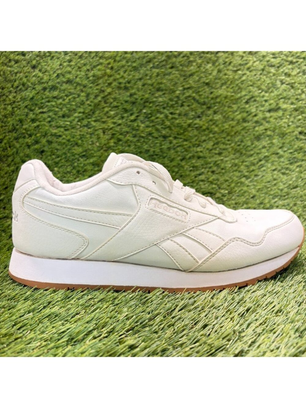 Reebok Classic Harman Run Mens Size 9.5 White Athletic Lifestyle Shoes Sneakers